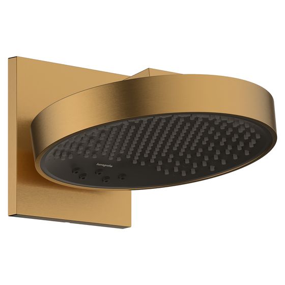 Hansgrohe Rainfinity Kopfbrause 250mm, 20l/min, 3jet, Wandanschluss, Brushed Bronze