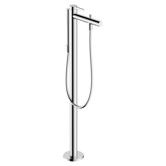 Hansgrohe Zesis S Wannenmischer bodenstehend Einhebel, 2 Verbraucher, Chrom