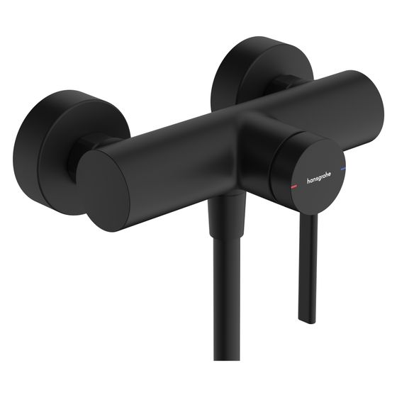 Hansgrohe Zesis S Brausemischer Aufputz Einhebel, 1 Verbraucher, Mattschwarz