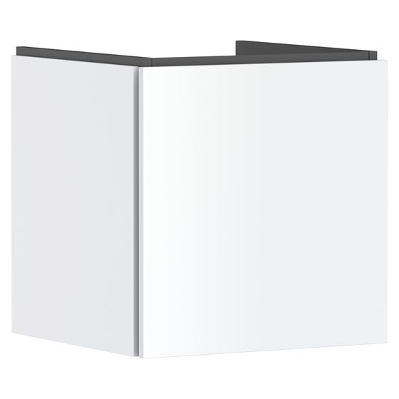 Hansgrohe Xilesa E Waschtischunterschrank 480x470mm, 1 Schubkasten für Handwaschbecken, Mattweiß