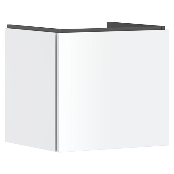 Hansgrohe Xilesa E Waschtischunterschrank 530x470mm, 1 Schubkasten für Waschtisch, Mattweiß