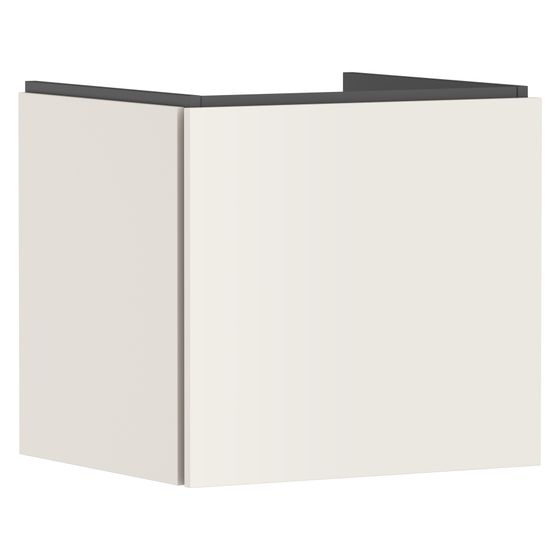 Hansgrohe Xilesa E Waschtischunterschrank 530x470mm, 1 Schubkasten für Waschtisch, Sandbeige Matt