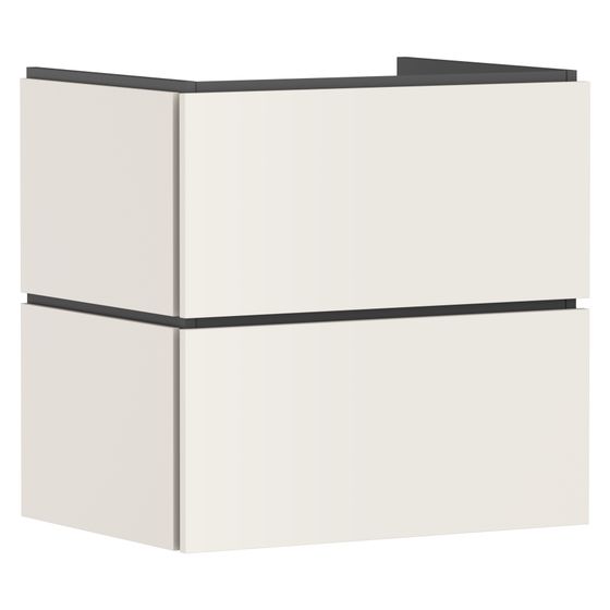 Hansgrohe Xilesa E Waschtischunterschrank 630x470mm, 2 SK für Waschtisch, Sandbeige Matt