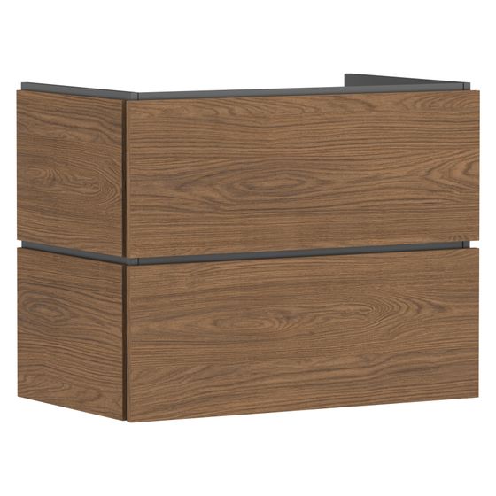 Hansgrohe Xilesa E Waschtischunterschrank 780x470mm, 2 SK für Waschtisch, Eiche Kaschmir