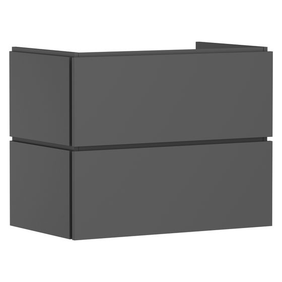 Hansgrohe Xilesa E Waschtischunterschrank 780x470mm, 2 SK für Waschtisch, Schiefergrau Matt