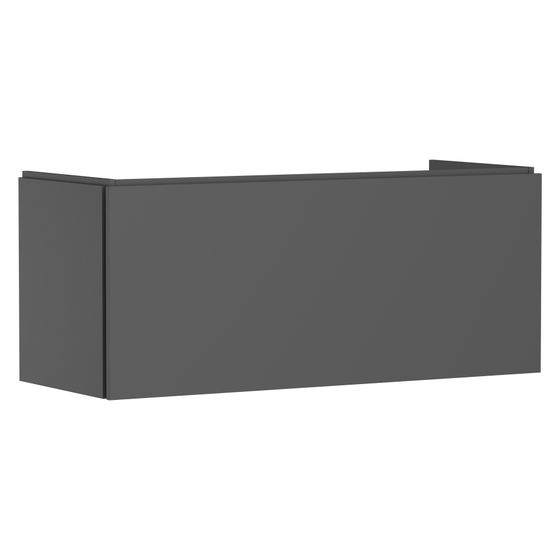 Hansgrohe Xilesa E Waschtischunterschrank 1180x470mm, 1 Schubkasten für Waschtisch, Schiefergrau Matt