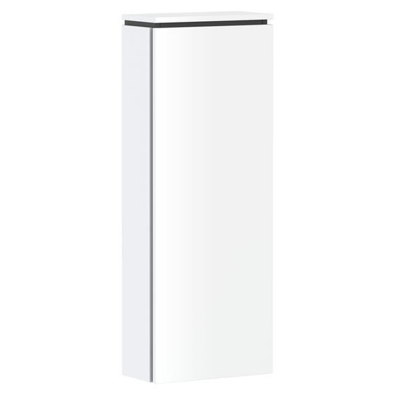 Hansgrohe Xilesa E Halbhochschrank 400x1065x200mm, SoftClose, Türanschlag links, Mattweiß