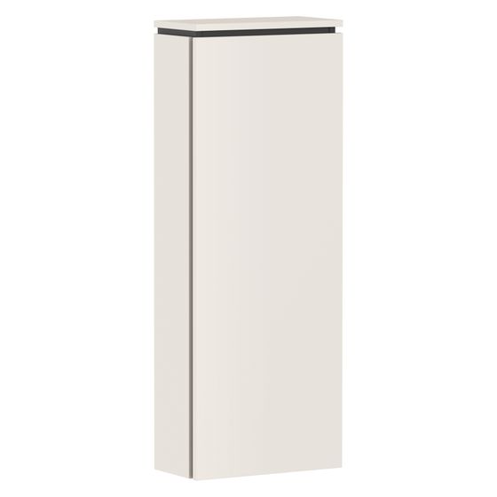 Hansgrohe Xilesa E Halbhochschrank 400x1065x200mm, SoftClose, Türanschlag links, Sandbeige Matt
