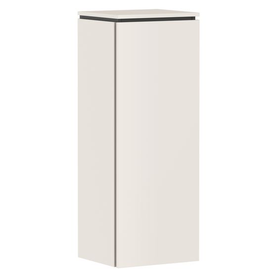 Hansgrohe Xilesa E Halbhochschrank 1065x400x350mm, SoftClose, Türanschlag links, Sandbeige Matt