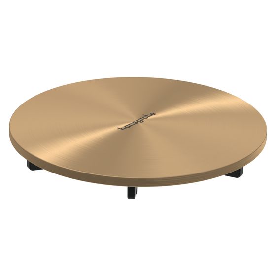 Hansgrohe RainDrain Staro Fertigset Ablaufgarnitur für Duschwanne, Brushed Bronze