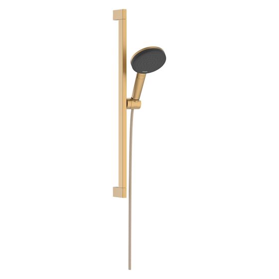 Hansgrohe Raindance Alive Select S Brauseset 125mm 7,1l/min 3jet EcoSmart, Unica E Puro 65cm, Easy Slide Brause., Brushed Bronze