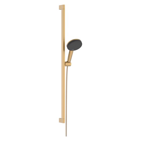 Hansgrohe Raindance Alive Select S Brauseset 125mm 7,1l/min 3jet EcoSmart, Unica E Puro 90cm, Easy Slide Brause., Brushed Bronze