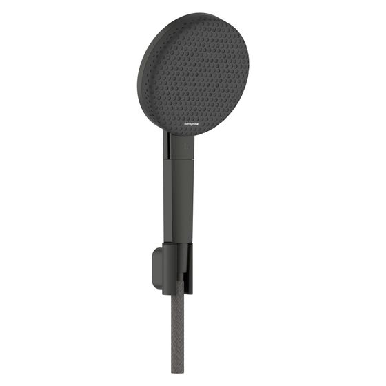 Hansgrohe Raindance Alive Select S Brausehalterset 125mm, 7,1l/min, 3jet EcoSmart, Schlauch 160cm, Brushed Black Chrome