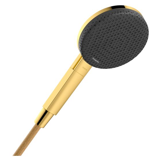 Hansgrohe Raindance Alive Select S Handbrause 125mm, 5,9l/min, 3jet EcoSmartPlus, Polished Gold Optic