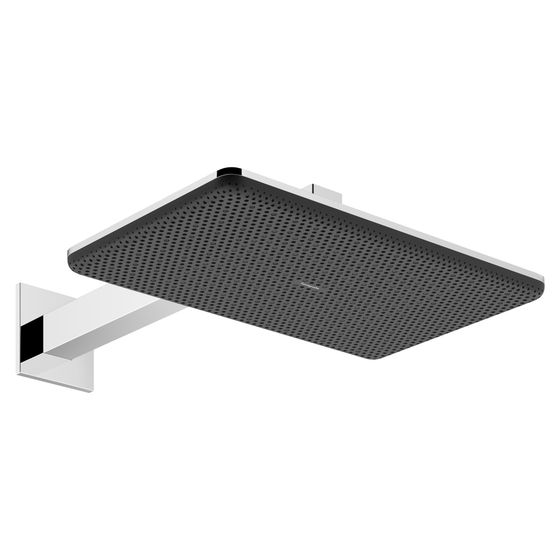 Hansgrohe Raindance Alive Q Kopfbrause, 6,6l/min, 210x340mm, 2jet, EcoSmart, Brausearm, Chrom