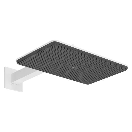 Hansgrohe Raindance Alive Q Kopfbrause, 10,1l/min, 210x340mm, 2jet, Brausearm, Mattweiß