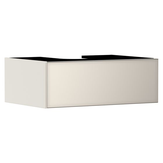 Hansgrohe Xevolos E Waschtischunterschrank Sandbeige Matt 780x550mm, 1 SK für Konsole, Auss. mittig, Front Sandbeige Metallic