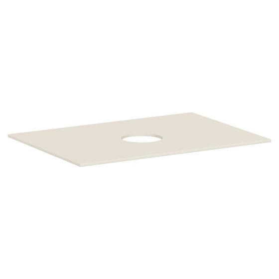Hansgrohe Xevolos E Konsole 780x550mm, Auschnitt mittig für Aufsatzwaschtisch ohne Hahnloch, Sandbeige Matt