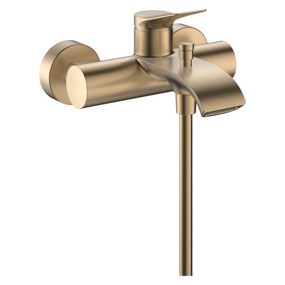 Hansgrohe Vivenis Einhebel-Wannenmischer Original Aufputz, 19,9l/min, Brushed Bronze