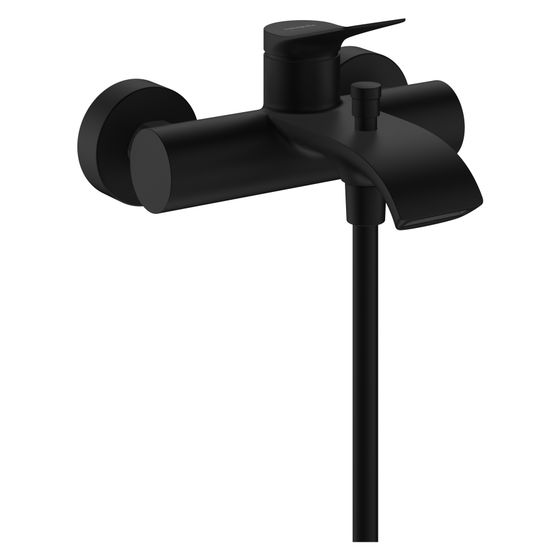 Hansgrohe Vivenis Einhebel-Wannenmischer Original Aufputz, 19,9l/min, Mattschwarz