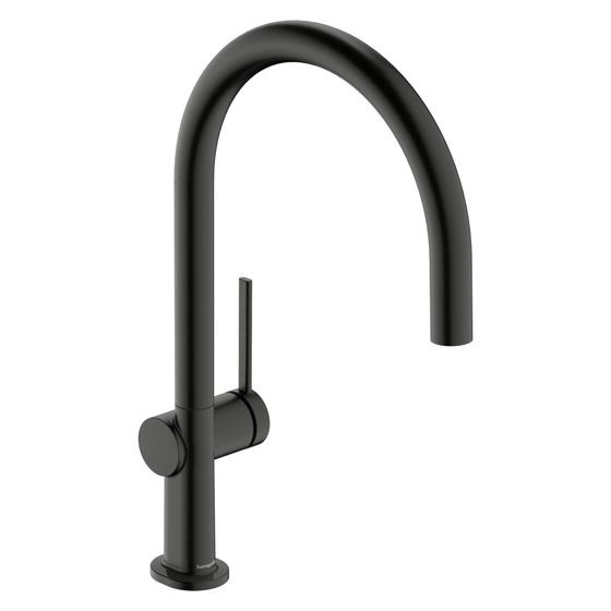 Hansgrohe Talis M54mm, Einhebel-Küchenmischer 220mm, 9l/min, ComfortZone 220, 1jet, Brushed Black Chrome
