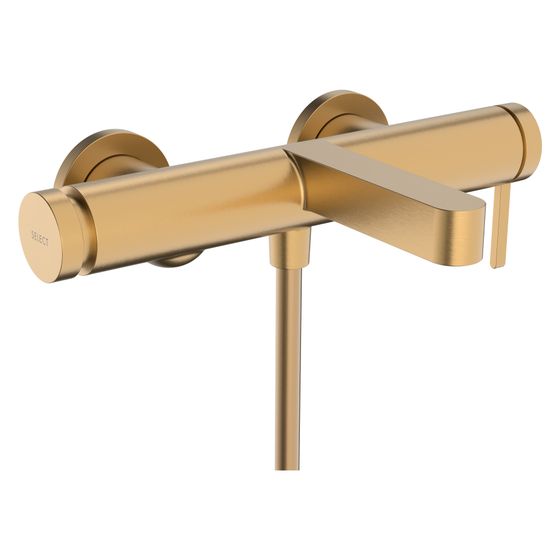 Hansgrohe Finoris Einhebel-Wannenmischer Aufputz, 19l/min, Brushed Bronze