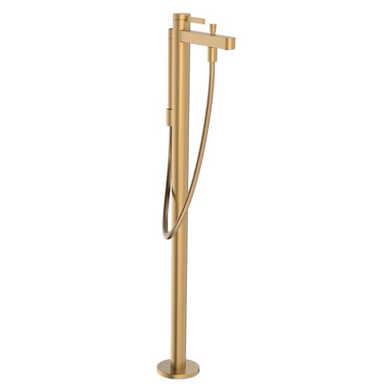 Hansgrohe Finoris Einhebel-Wannenmischer bodenstehend, 20,6l/min, Brushed Bronze