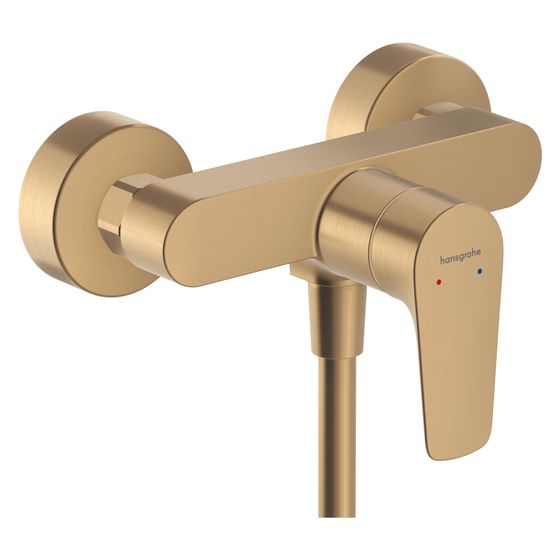Hansgrohe Talis E Einhebel-Brausemischer Aufputz, Brushed Bronze