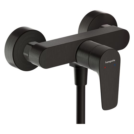 Hansgrohe Talis E Einhebel-Brausemischer Aufputz, Brushed Black Chrome