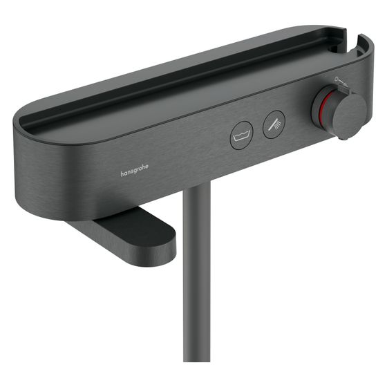 Hansgrohe ShowerTablet Select Wannenthermostat 400 Aufputz, 20,9l/min, Brushed Black Chrome