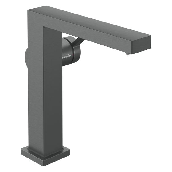 Hansgrohe Tecturis E Einhebel-Waschtischmischer 150mm, 4l/min, Fine CoolStart EcoSmartPlus ohne Ablaufg., Brushed Black Chrome