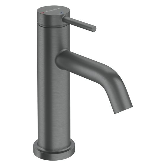 Hansgrohe Tecturis S Einhebel-Waschtischmischer 80mm, 4l/min, CoolStart EcoSmartPlus, Zugstangen-Ablaufg., Brushed Black Chrome