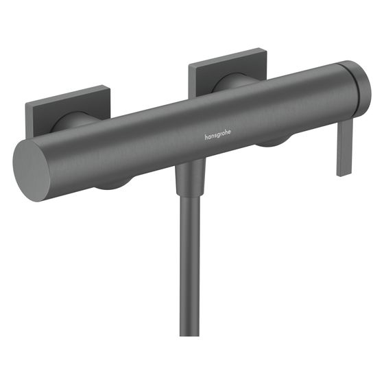 Hansgrohe Tecturis E Einhebel-Brausemischer Aufputz, 14,9l/min, Brushed Black Chrome