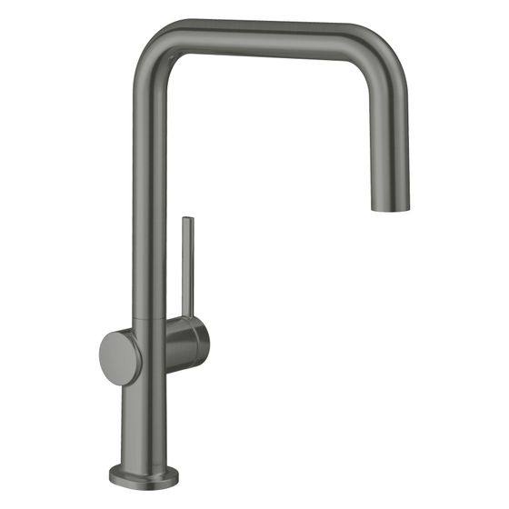 Hansgrohe Talis M54mm, Einhebel-Küchenmischer U 220mm, 9l/min, ComfortZone 220, 1jet, Brushed Black Chrome