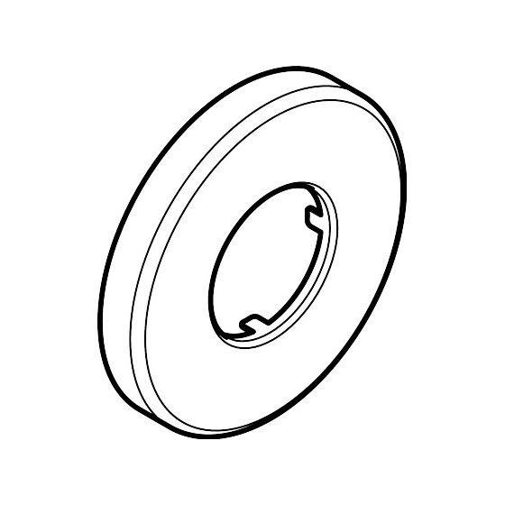 Hansgrohe Siphonrosette für Flowstar, Chrom, 96490000