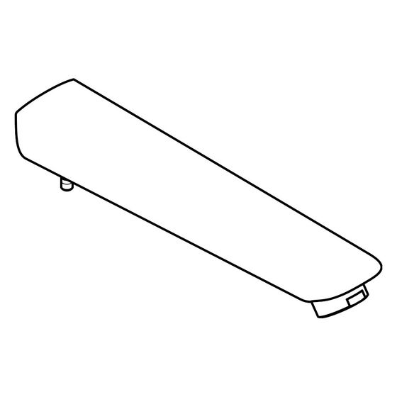 Hansgrohe Auslauf komplett für Logis, Chrom, 92240000