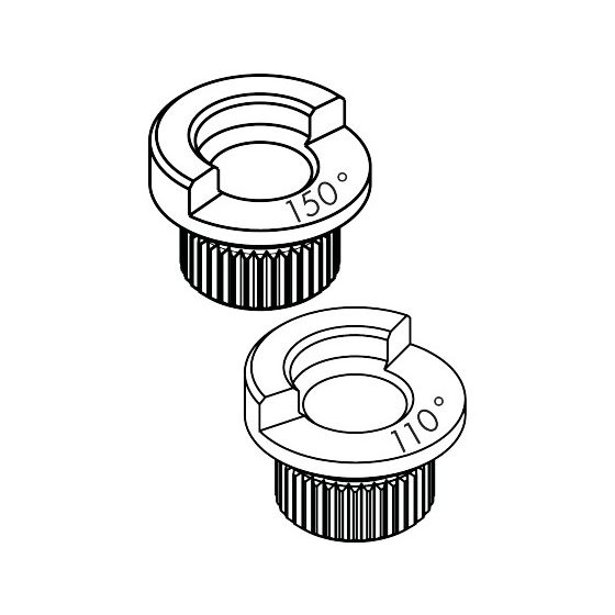 Hansgrohe Anschlagring Set 110/150 Grad, 98486000