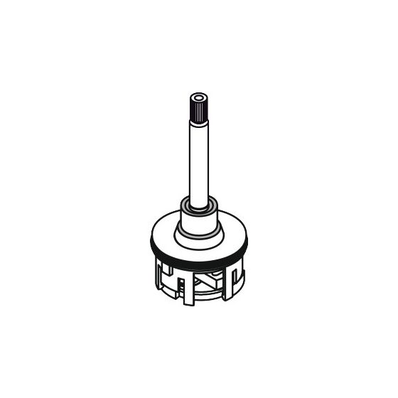 Hansgrohe Einsatz komplett für 2-Loch Wannenrandtermostat, 92371000