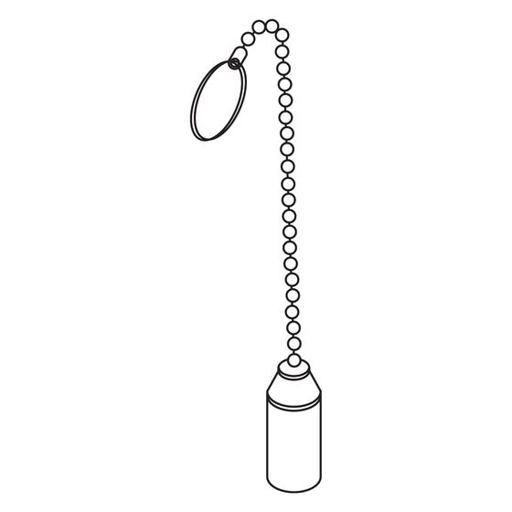 Hansgrohe Kette für Metris Waschtisch-/ Bidetmischer, 97109000