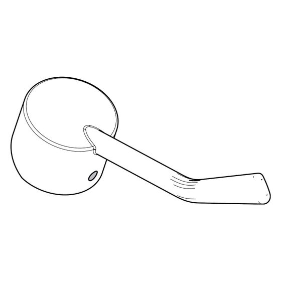 Hansgrohe Griff für Talis Care Mischer, Chrom, 95817000