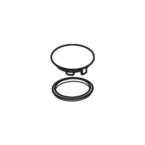 Hansgrohe Deckel für Metris Select Ventil, Chrom, 92566000