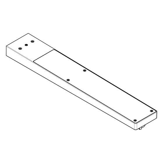Hansgrohe Brausearm für Rainmaker Select 460 Kopfbrausen, Polished Black Chrome, 92701130