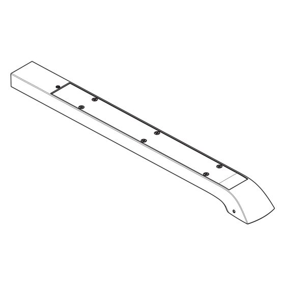 Hansgrohe Brausearm 390mm für Raindance Select E 300 3jet Kopfbrause, Chrom, 92803000