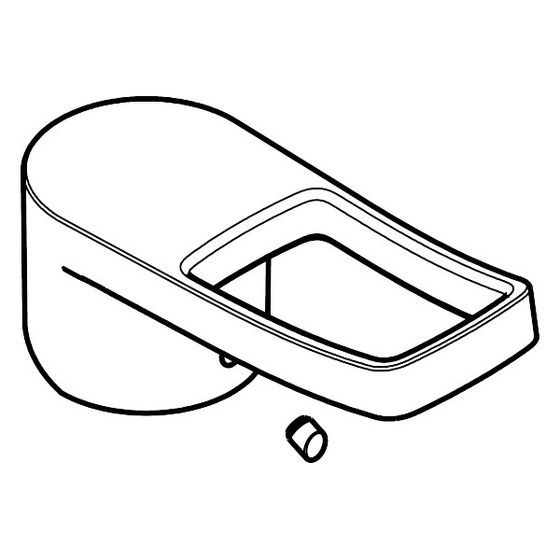 Hansgrohe Griff für Mediano Waschtischmischer, Chrom, 95865000