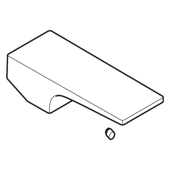 Hansgrohe Metropol Zungengriff, Mattschwarz, 93075670