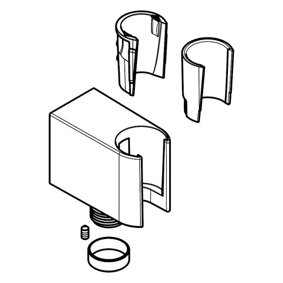 hansgrohe Brausehalter RainSelect, Chrom
