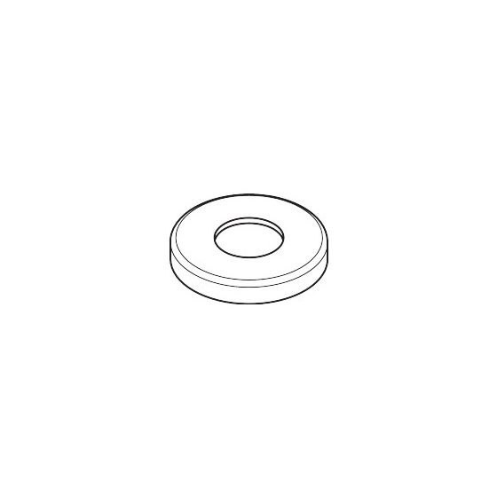 Hansgrohe Rosette Absperrventil, Chrom, 31098000