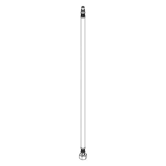Hansgrohe Druckschlauch 600mm M8x0,75 G 3/8