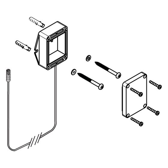 hansgrohe Batteriefach