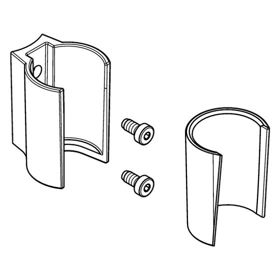 Hansgrohe AXOR Brausehalter, Chrom, 96295000